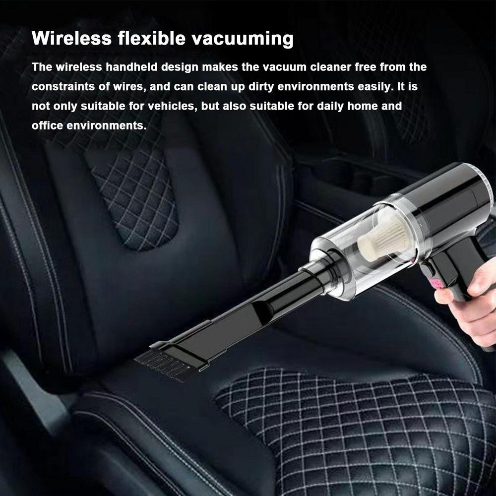 120W Cordless Handheld Vacuum Cleaner Small Mini Portable Car Auto