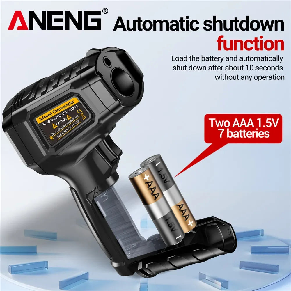 Infrared Laser Thermometer ANENG TH202 Digital Temperature Non Contact