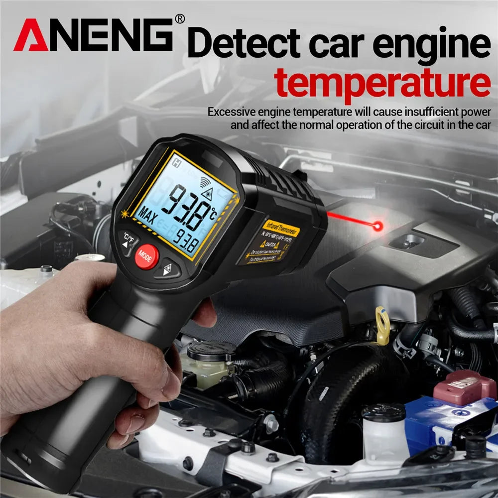 Infrared Laser Thermometer ANENG TH202 Digital Temperature Non Contact