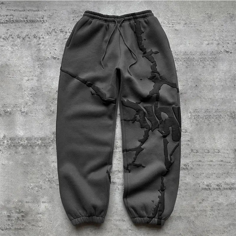 Y2K Style Streetwear Zip Hoodie for Men and Women