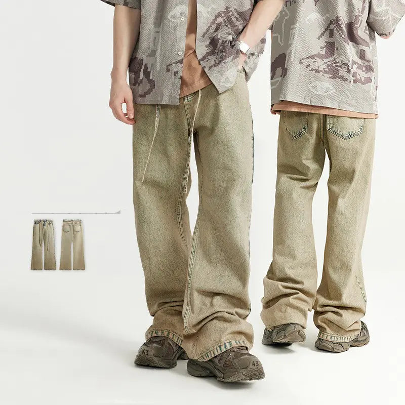 Men's Wide Leg Street Pants