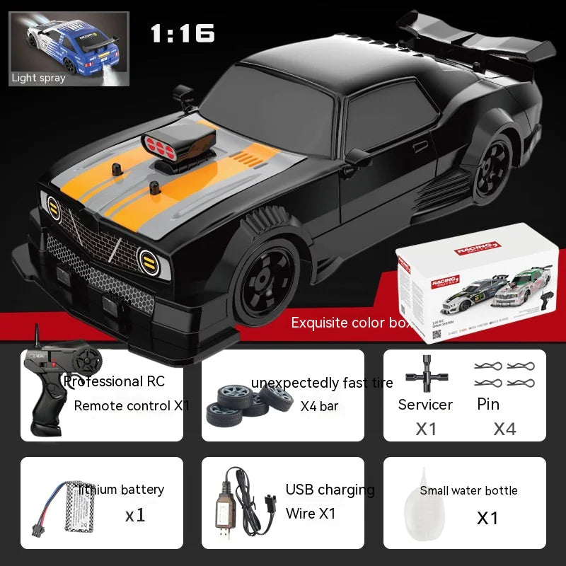 High-Speed RC Drift Car, 2.4G Remote Control, 1:16