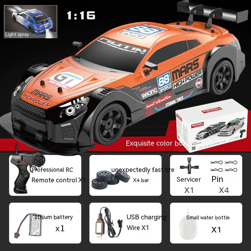 High-Speed RC Drift Car, 2.4G Remote Control, 1:16